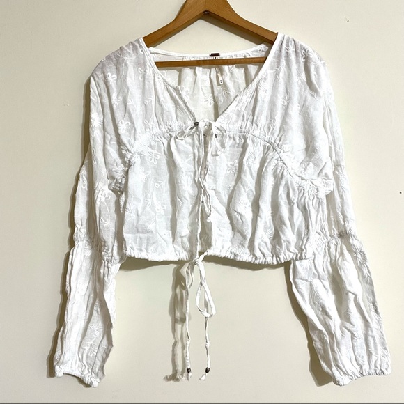 Free People Daisy Days Crop Top - Picture 2 of 7